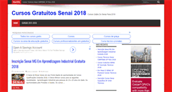 Desktop Screenshot of cursosgratuitosenai.com