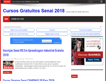 Tablet Screenshot of cursosgratuitosenai.com